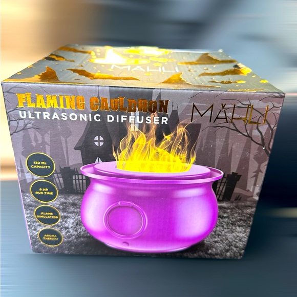 Mahli Other - MAHLI Flaming Cauldron Ultrasonic Diffuser NIB